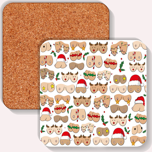 Xmas Busts Coaster