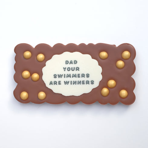 Your Swimmers are Winners Chocolate Bar