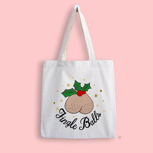 Jingle Balls Tote Bag