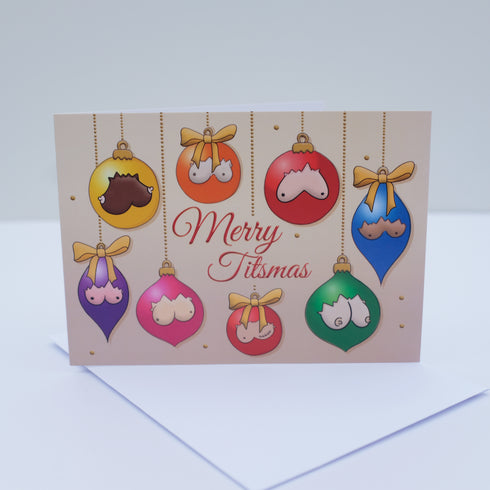 Merry Titmas Greeting Card