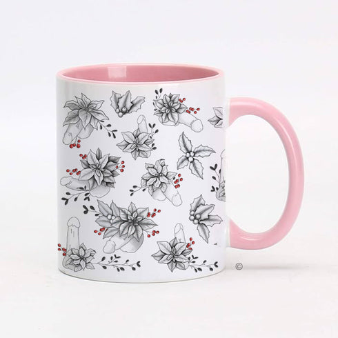 Festvie Floral Willies Mug
