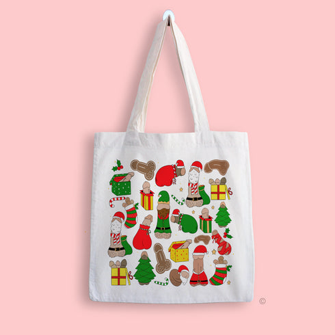Christmas Willies Tote Bags