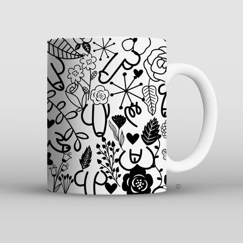 Doodle Willy Mug
