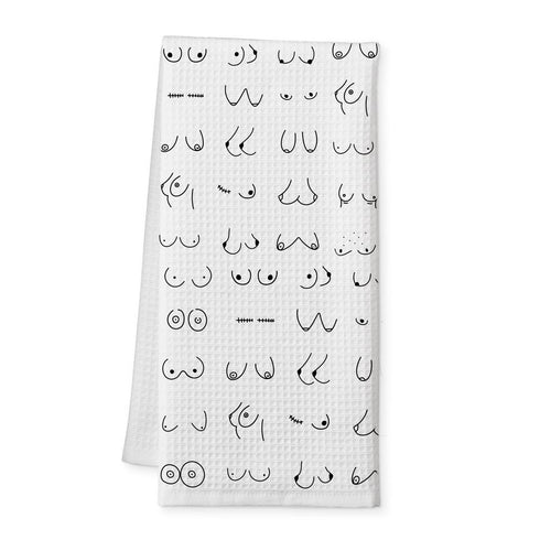 Bosoms Tea Towel