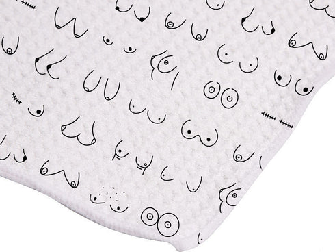 Bosoms Tea Towel