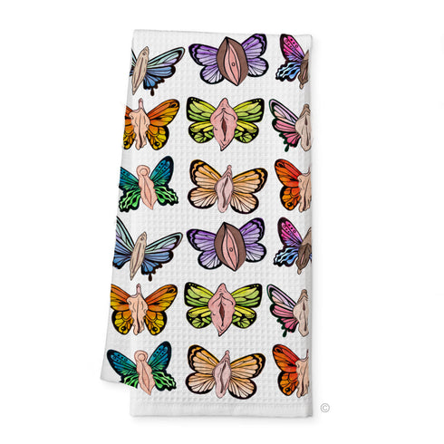 Butterfly Vibes Tea Towel