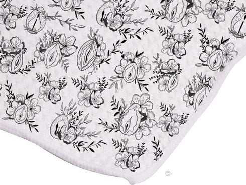 Floral Femininity Tea Towel