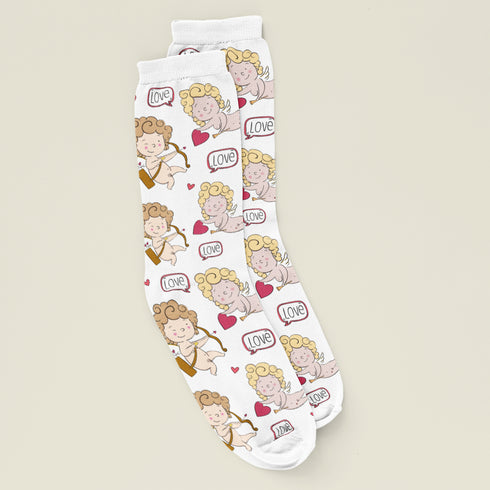 Girls Angels Socks