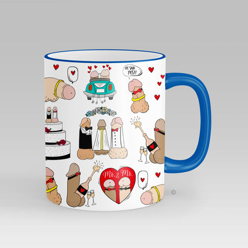 Mr & Mr Personalised Mug