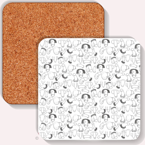 Doodle Willies Coaster