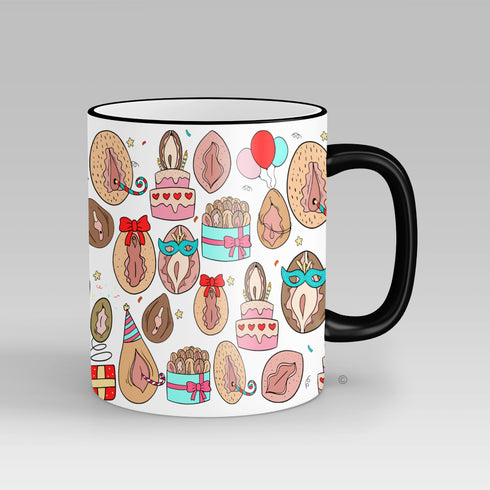 Personalised Kitty Birthday Mug