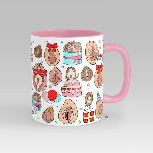 Personalised Kitty Birthday Mug