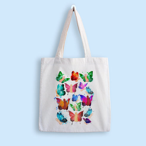 Willies Butterflies Tote Bag
