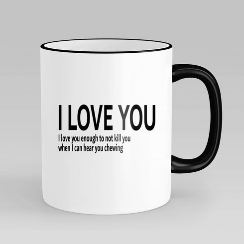 I Love You Personalised Mug