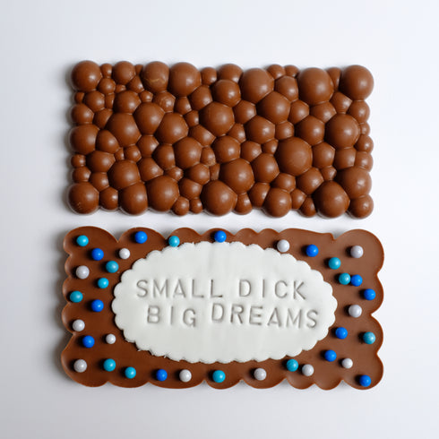 "Small Dick Big Dreams" Chocolate Bar