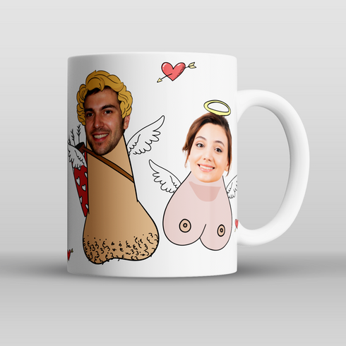 Personalised Cupid Mug
