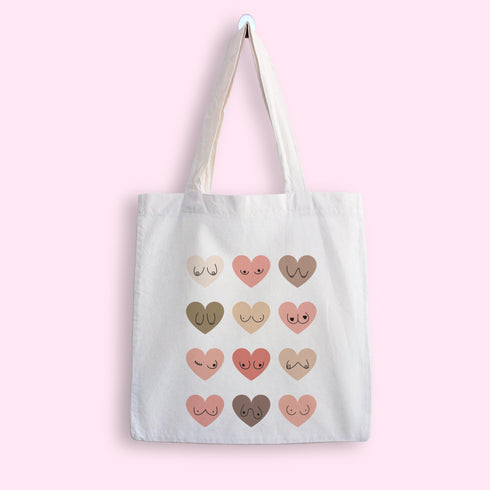 Heart Jugs Tote Bag