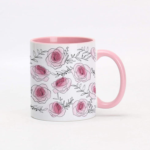 Roses Vulva Mug