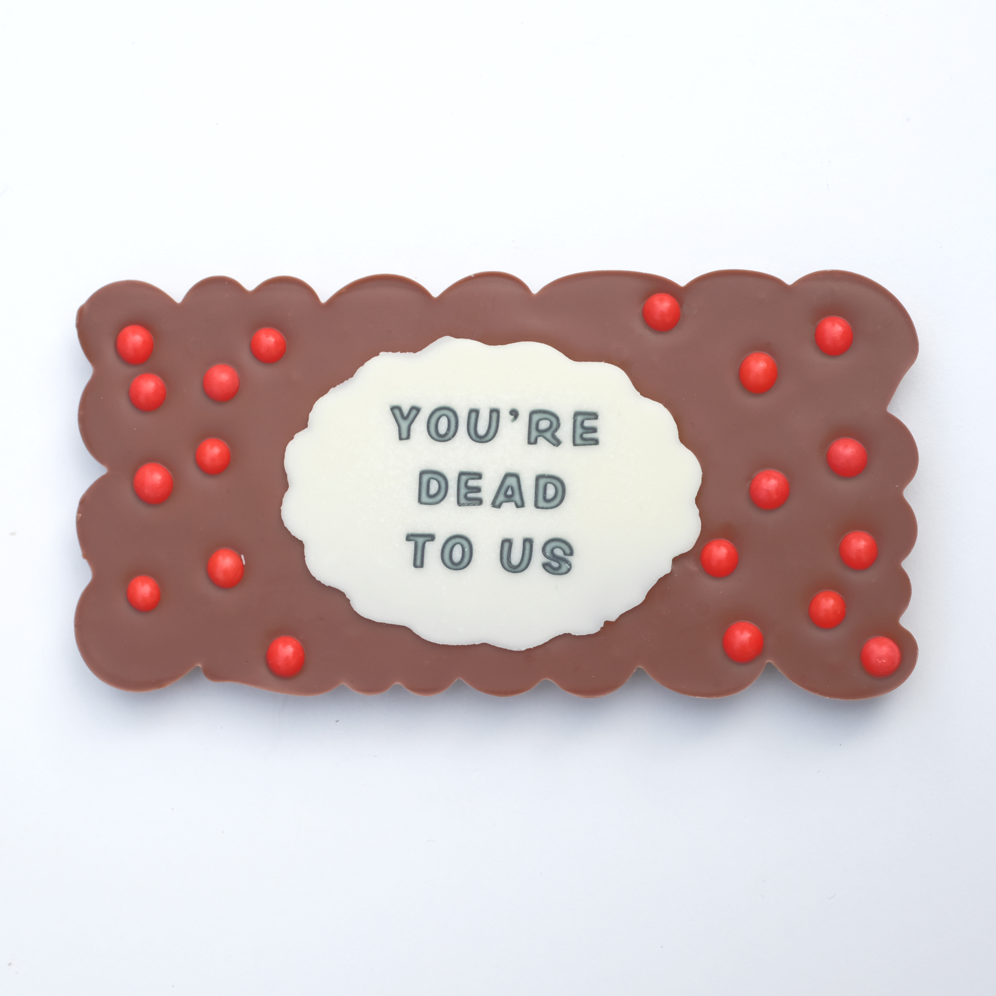 Funny and bold leaving gift with cheeky message, perfect for farewell or coworker send-off.