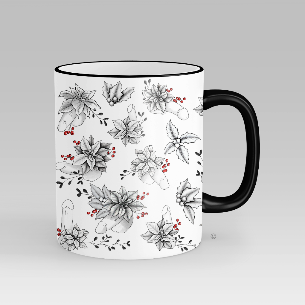 Festvie Floral Willies Mug