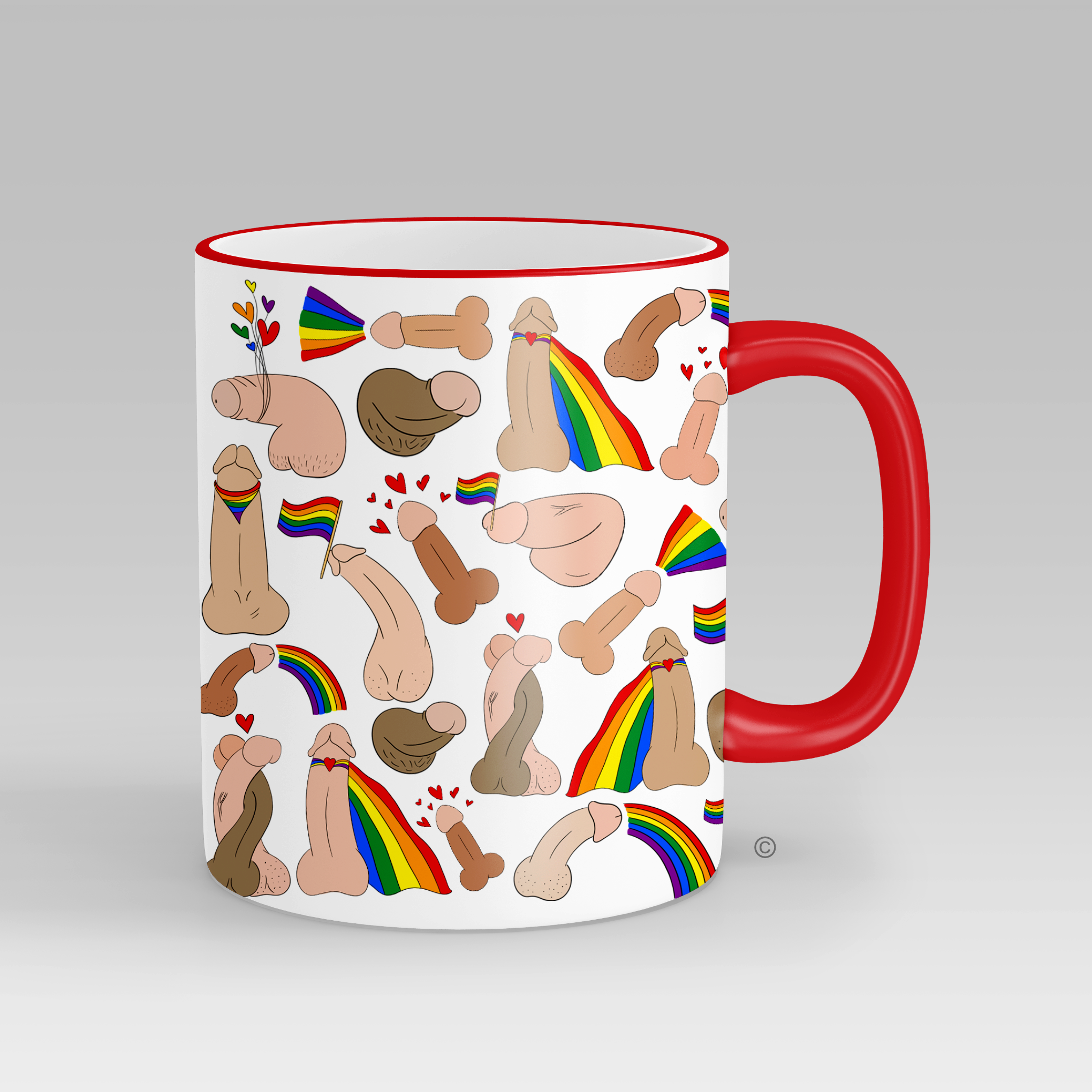 Pride mug – a vibrant and unique gift for LGBTQ+ celebrations, birthdays, and Pride events.