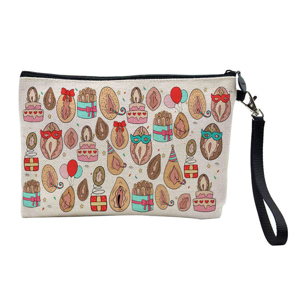 Feminine Festivity Makeup Bag