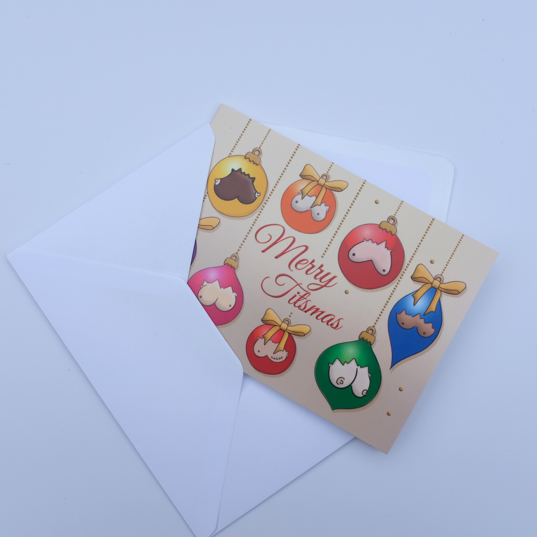 Merry Titmas Greeting Card