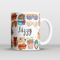 Personalised Birthday Bash Jugs & Peaches Mug