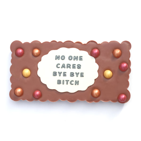 No One Cares Chocolate Bar