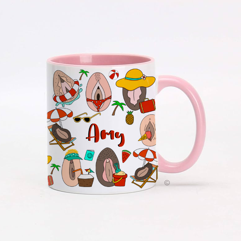 Beachy Beauties Personalised Mug