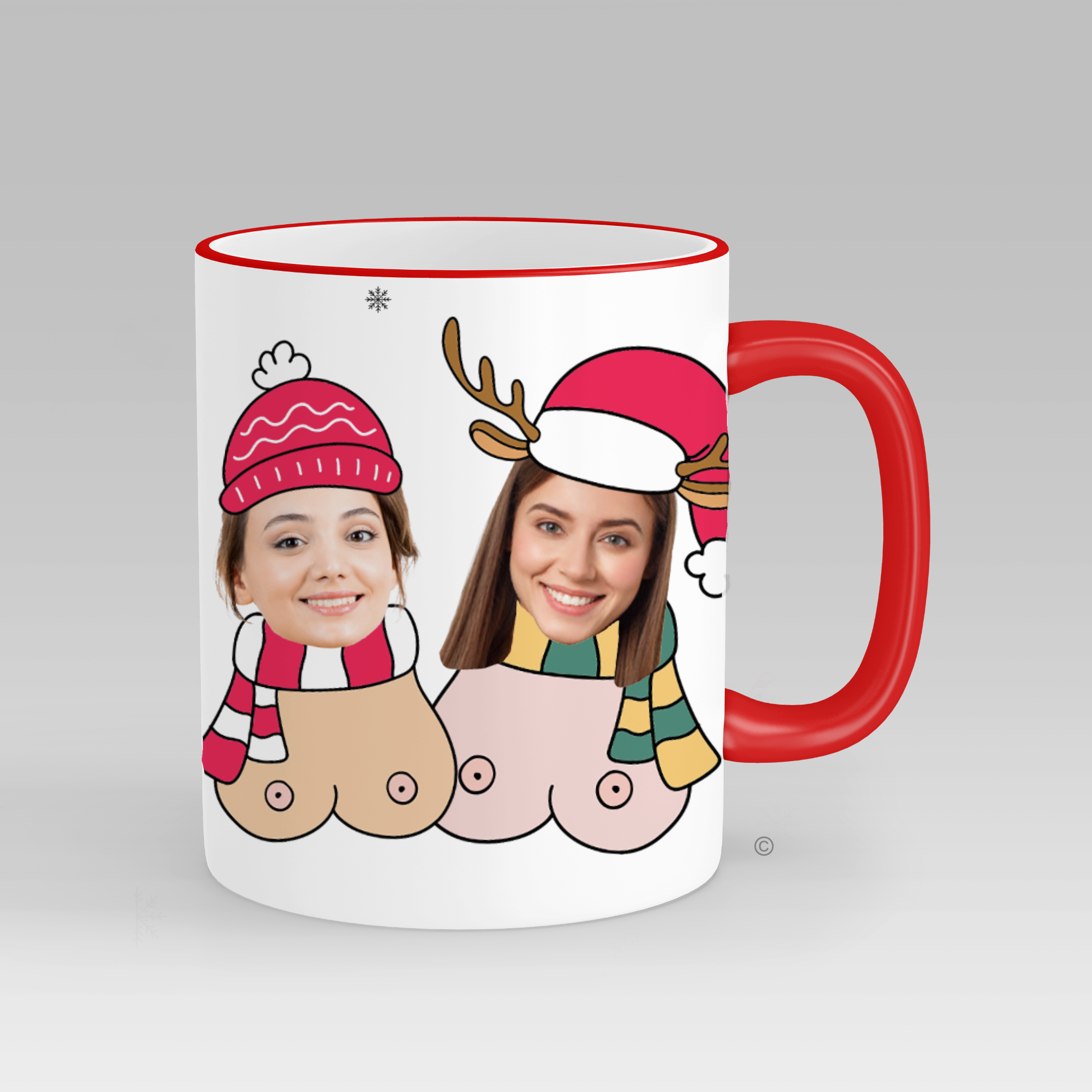 Personalised Girls Face Mug