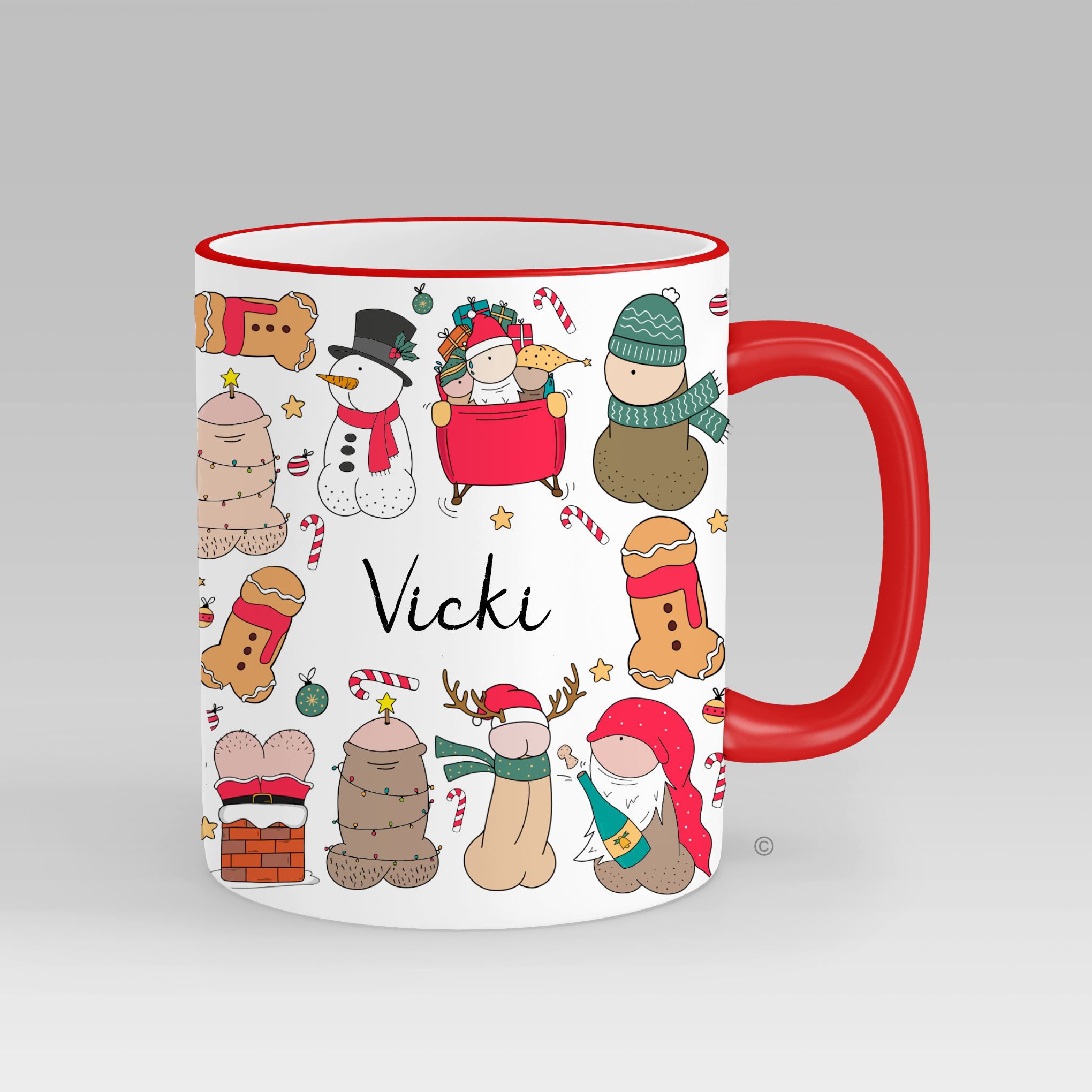 Personalised Christmas Mug