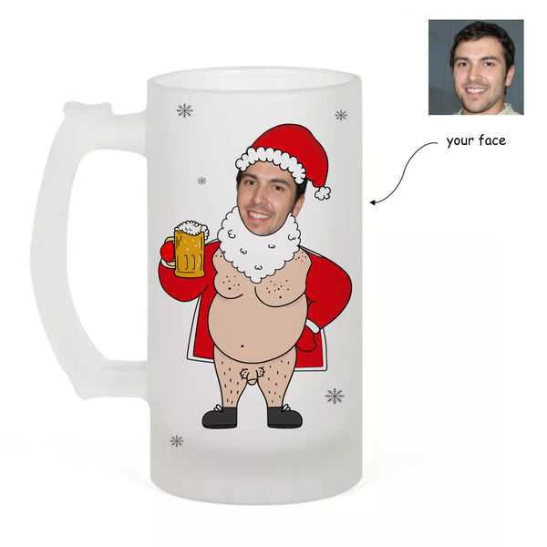 Personalised Face Beer Glass