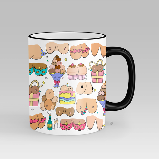 Birthday Jugs Mug – a funny and cheeky birthday gift for friends, coworkers, and partners