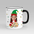 Personalised Elf Face Mug