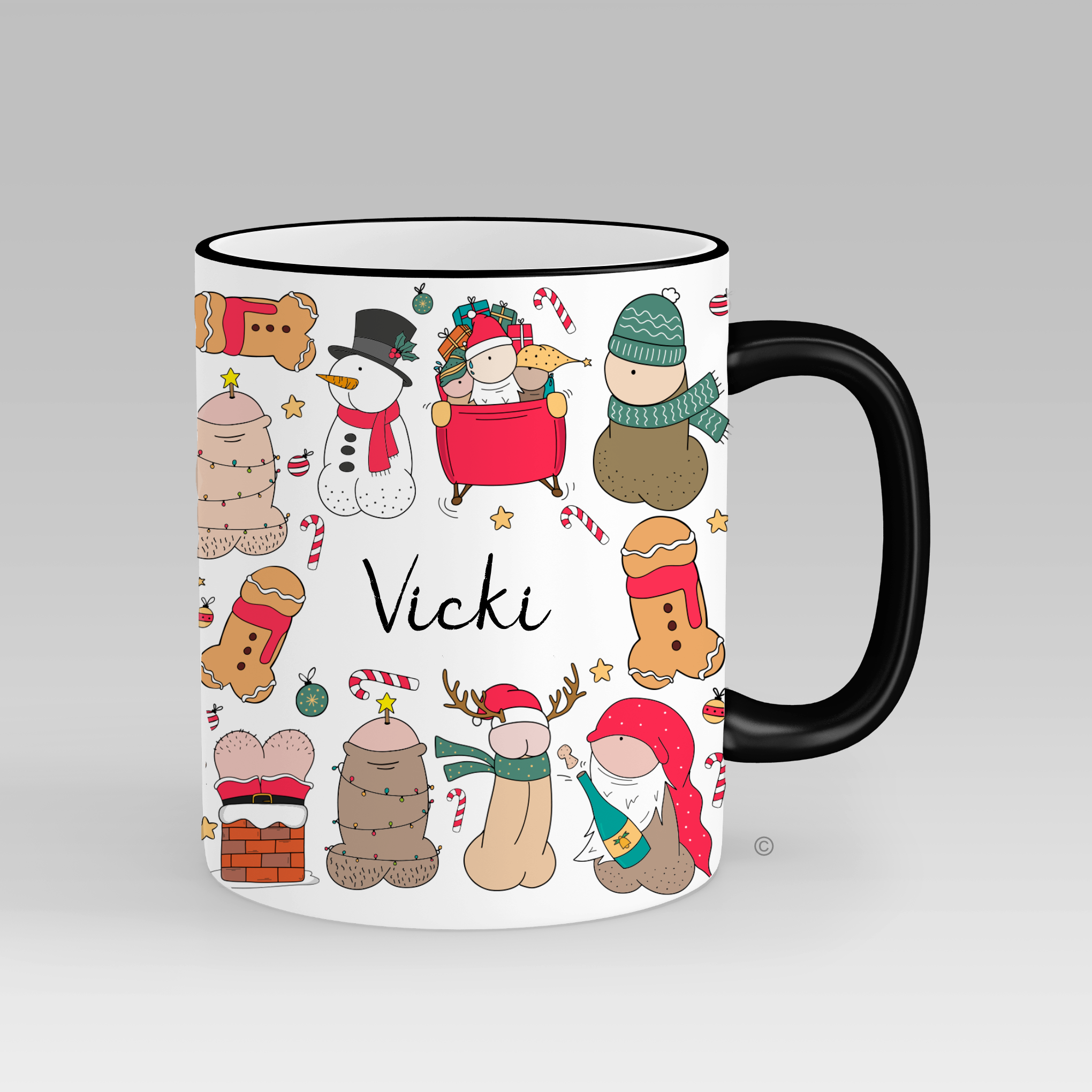 Personalised Christmas Mug