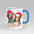 Personalised Couple Face Mug
