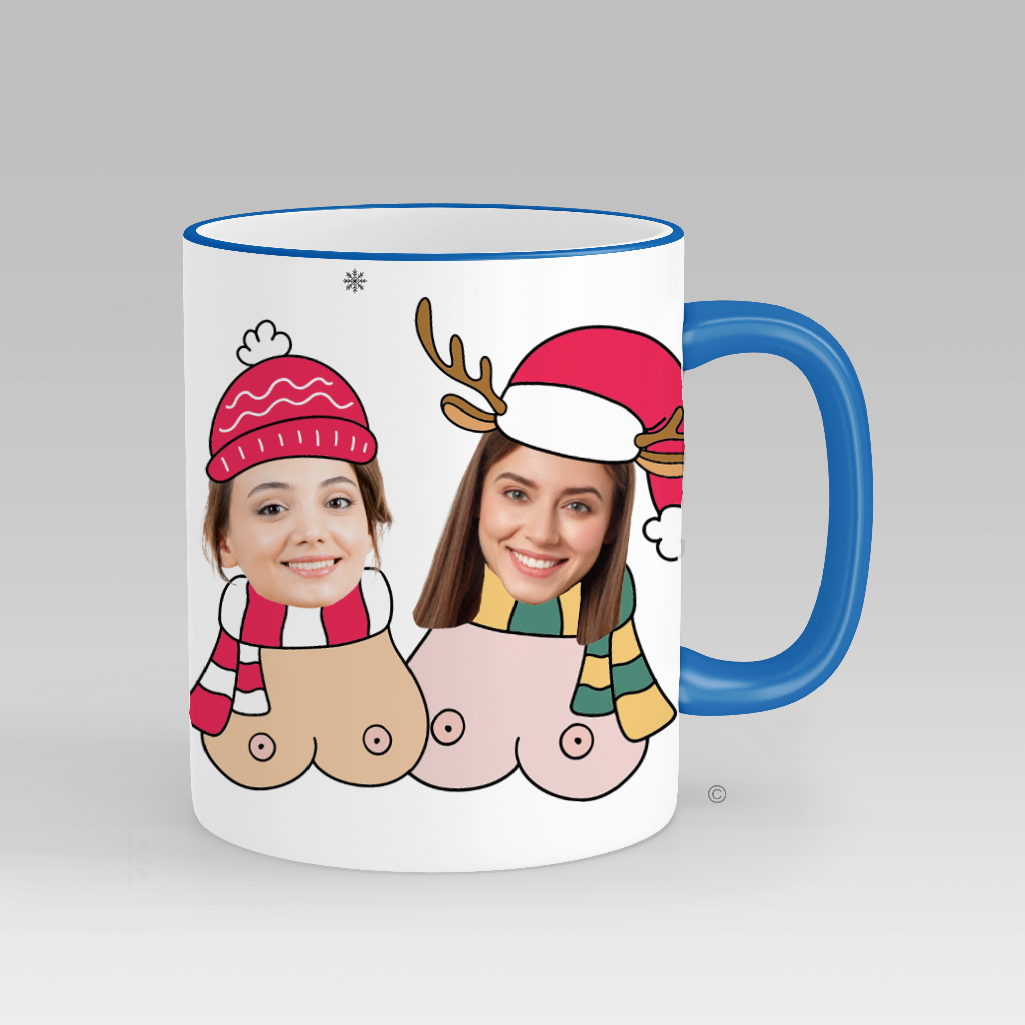 Personalised Girls Face Mug