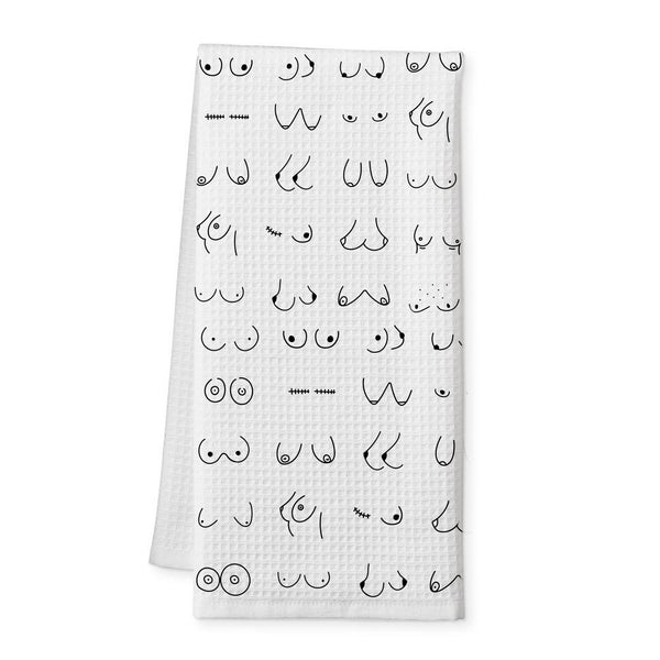 Bosoms Tea Towel