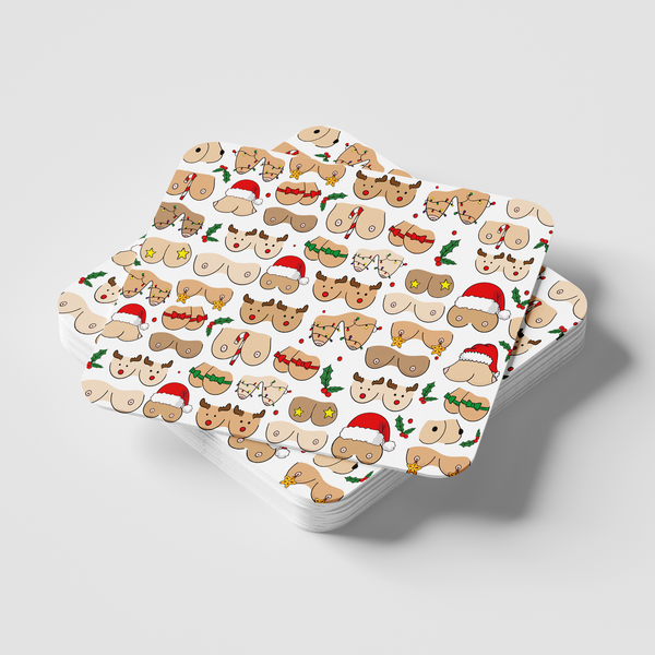 Xmas Busts Coaster