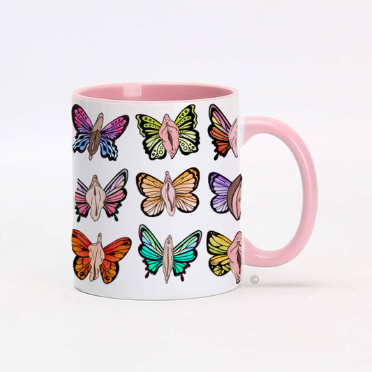 Butterfly Bliss Mug – a bold and playful gift that celebrates empowerment and self-expression.