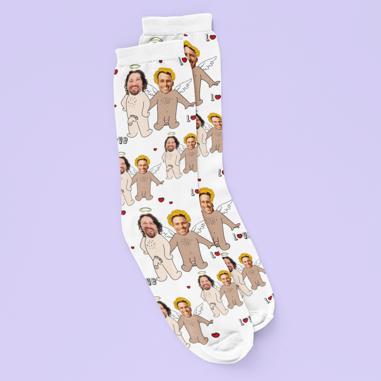 Personalised Gay Face Socks