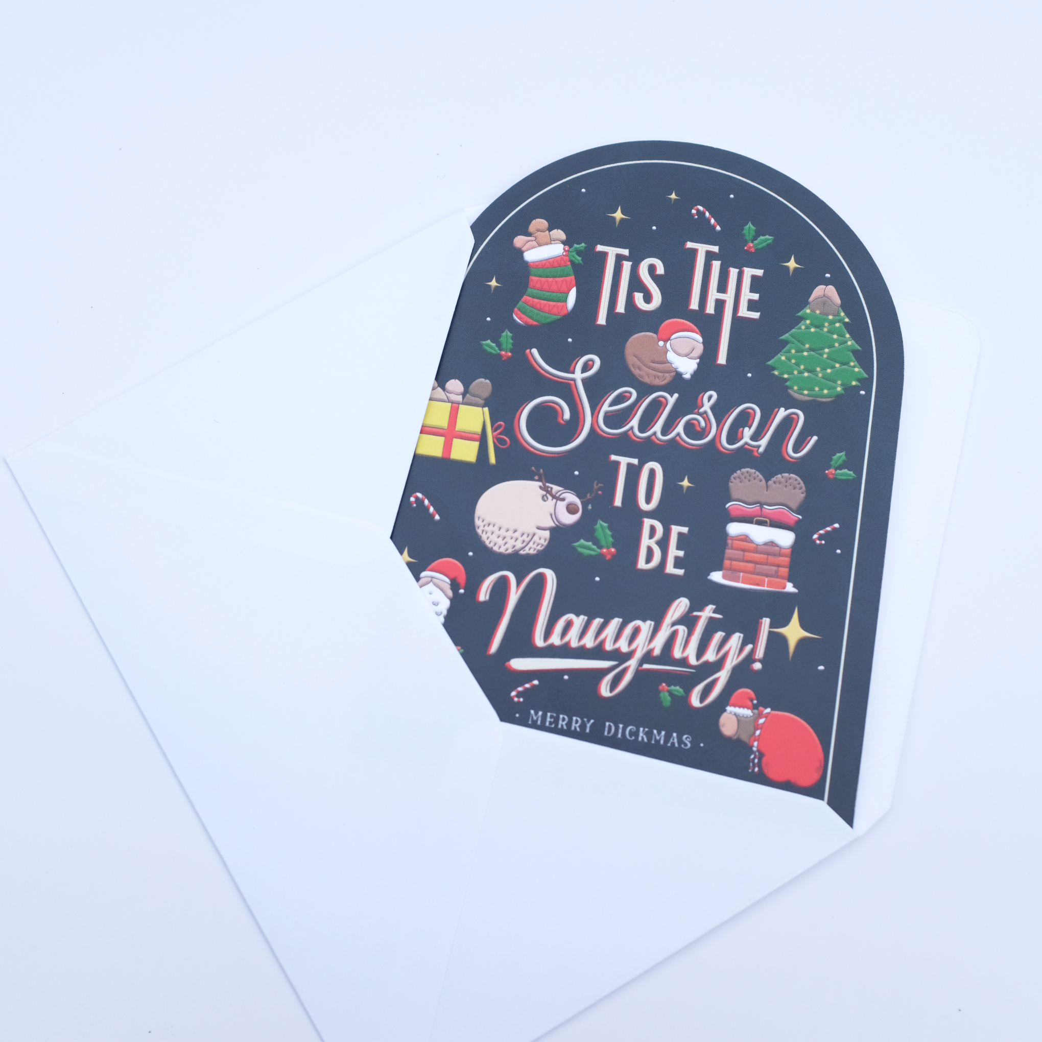 Tis the Season to Be Naughty Greeting Card