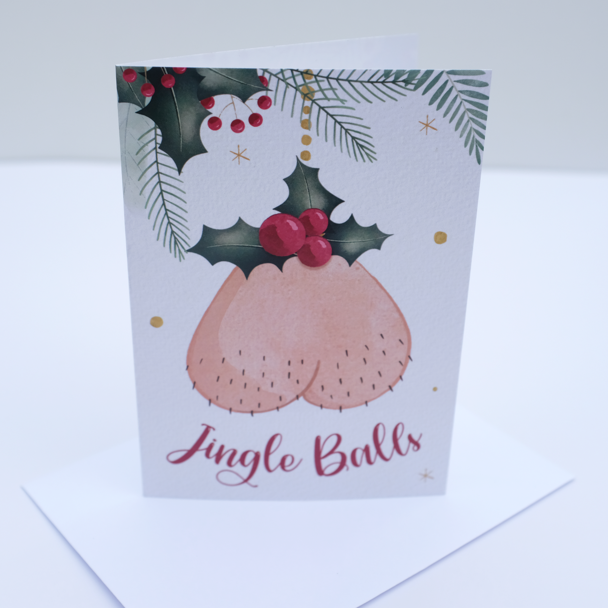 Jingle Balls Greeting Card