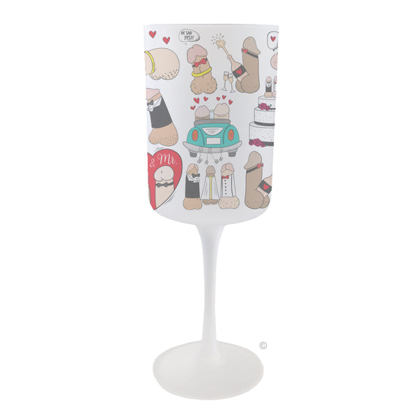 Mr & Mr Personalised Wine Glass – Celebrate Equality