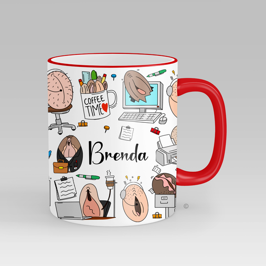 Office Diva Mug – a funny and sassy desk gift for coworkers, birthdays, and farewells. Pair with Banter Chocolates for the perfect set.