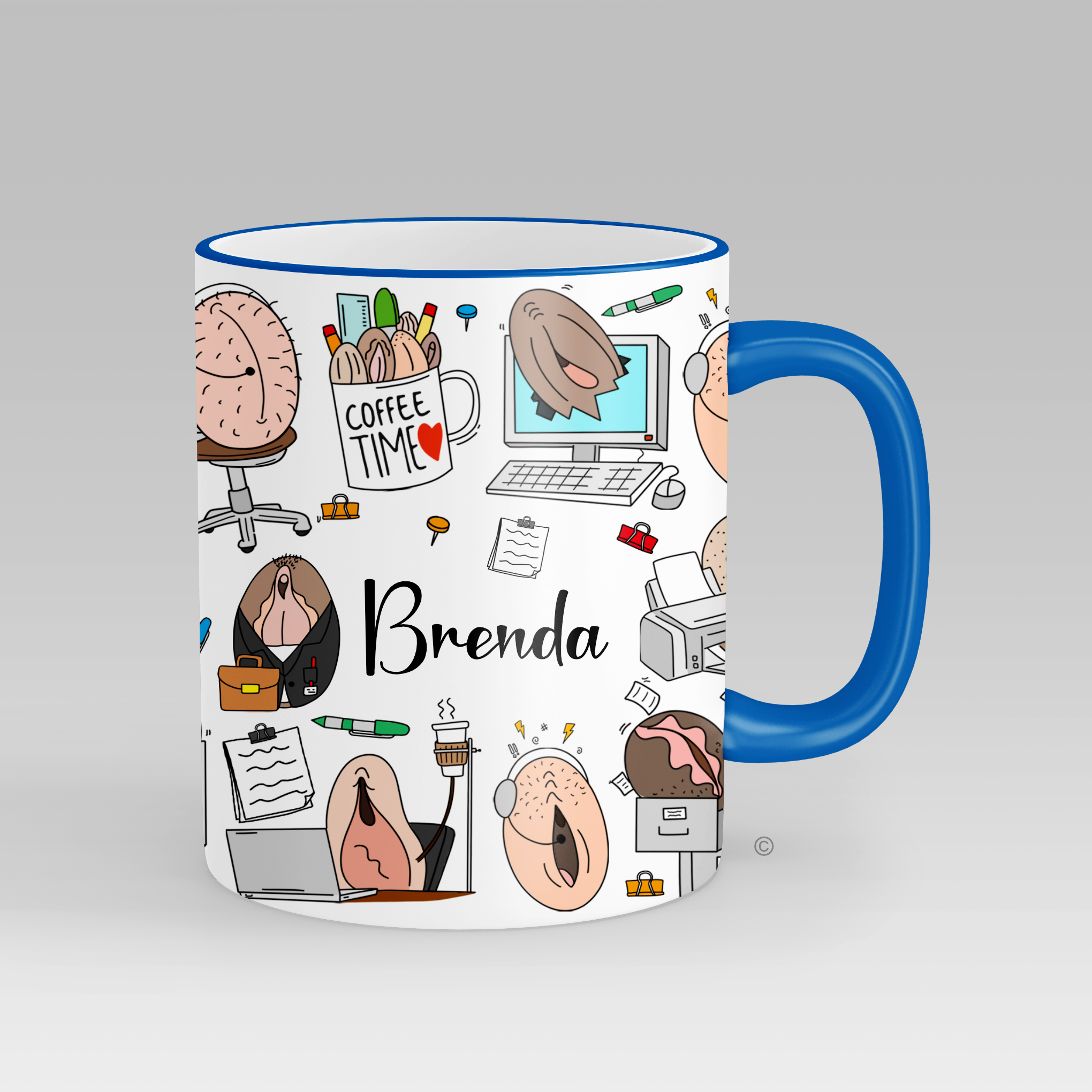 Office Diva Mug – a funny and sassy desk gift for coworkers, birthdays, and farewells. Pair with Banter Chocolates for the perfect set.