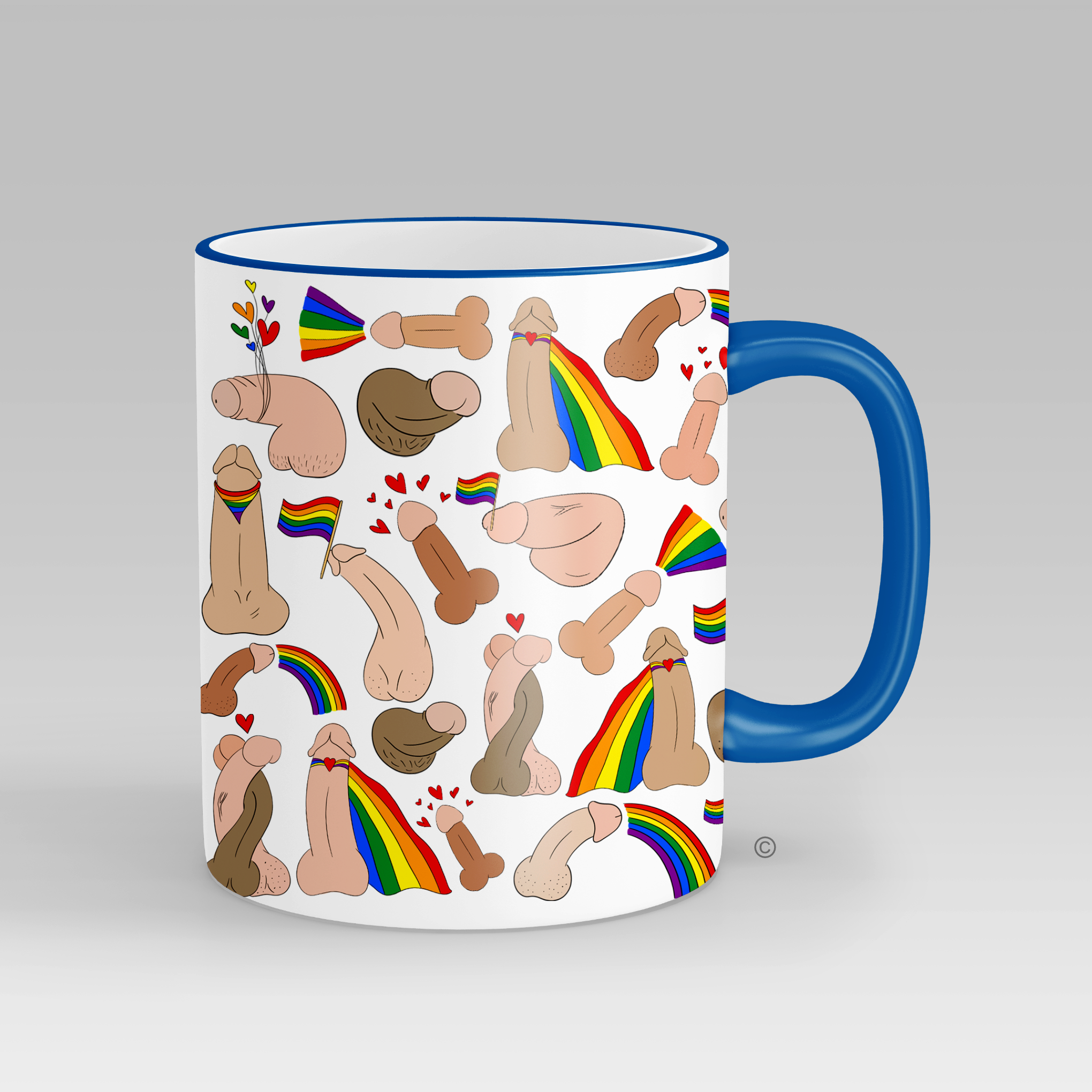 Pride mug – a vibrant and unique gift for LGBTQ+ celebrations, birthdays, and Pride events.