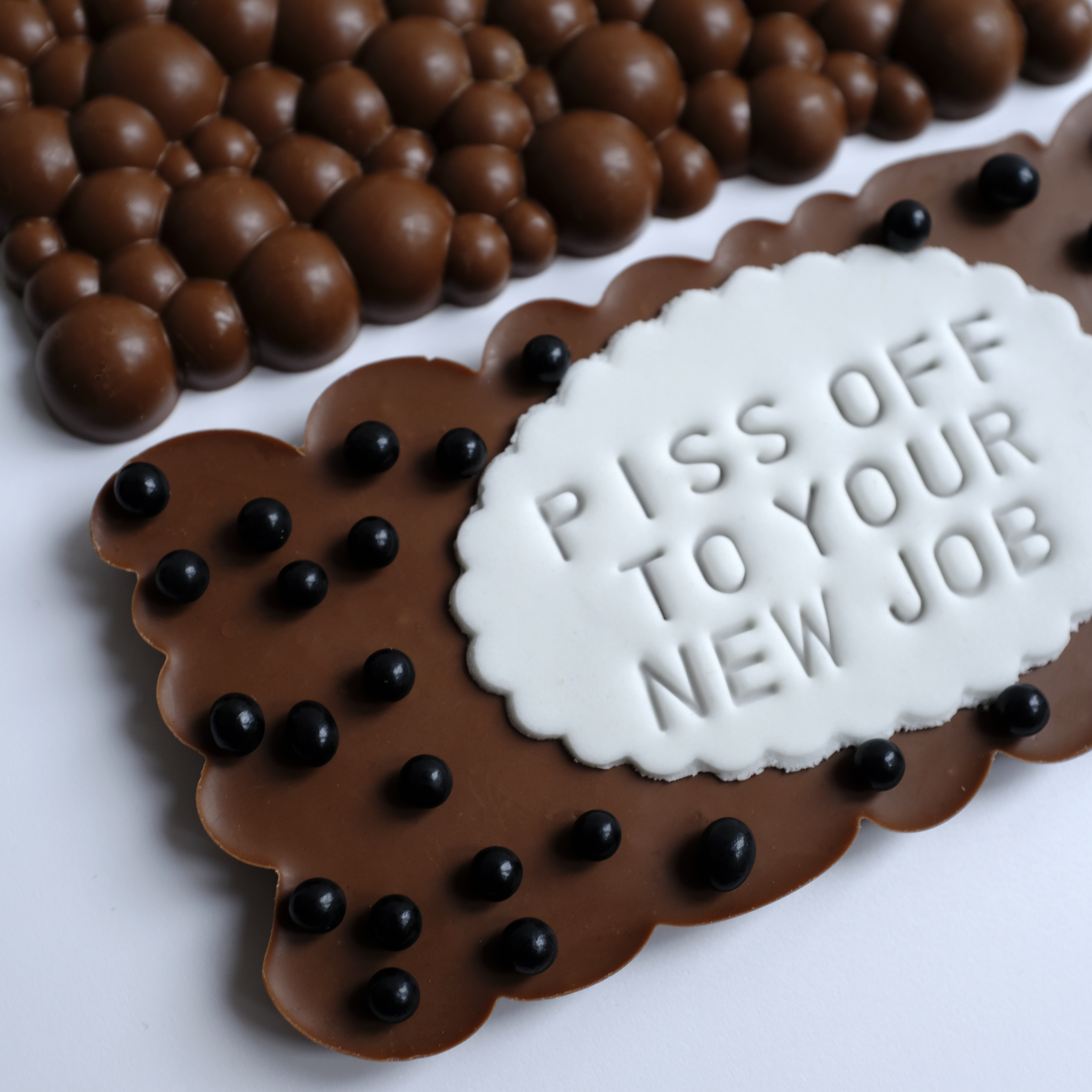 Piss Off to Your New Job Chocolate Bar