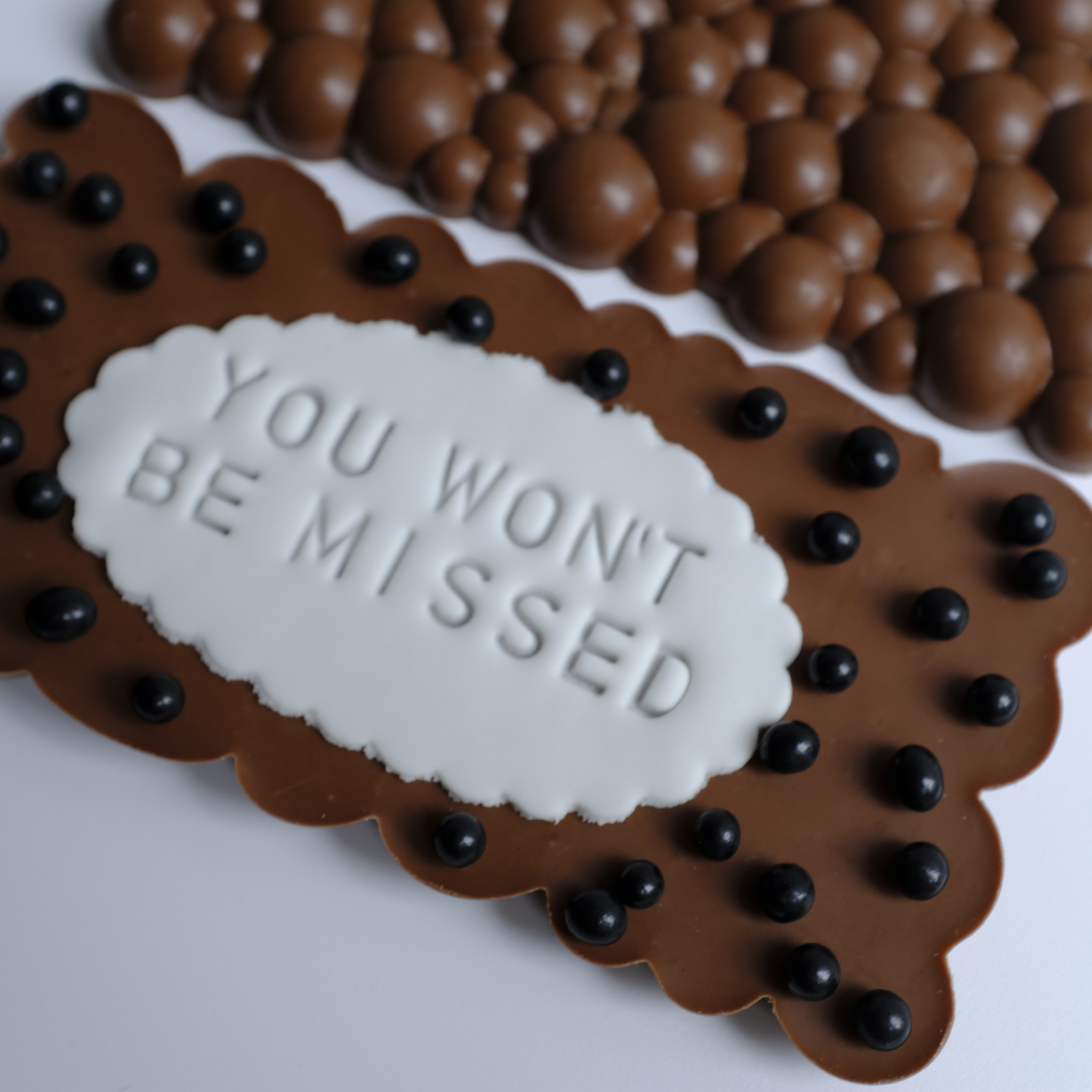You Won't Be Missed Chocolate Bar